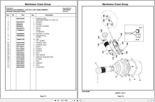 Grove Crane RT540E 229327 Parts Manual 2009 (2)