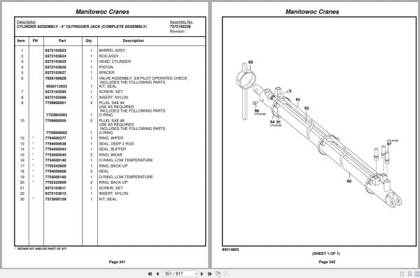 Grove Crane RT540E 229485 Parts Manual 2014 (2)
