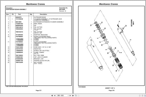 Grove Crane RT540E 229502 Parts Manual 2022 (2)