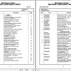 Grove Crane RT540E 231171 Parts Manual 2010 (1)