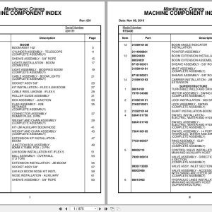 Grove Crane RT540E 231171 Parts Manual 2016 (1)