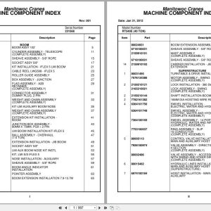 Grove Crane RT540E 231568 Parts Manual 2012 (1)