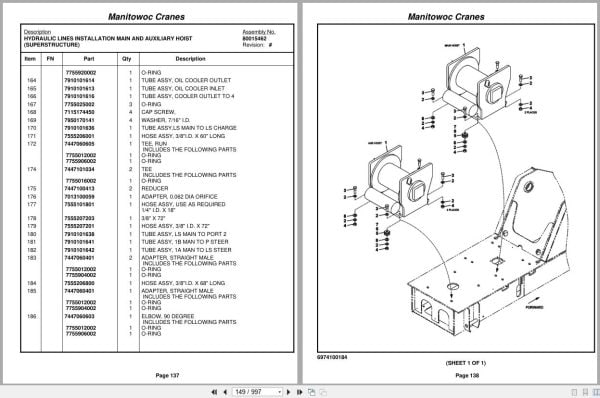 Grove Crane RT540E 231568 Parts Manual 2012 (2)