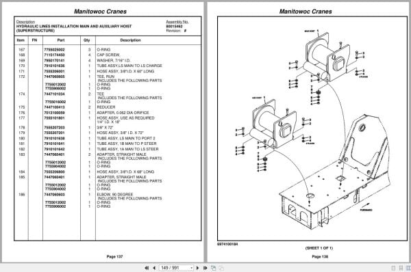 Grove Crane RT540E 231617 Parts Manual 2011 (2)