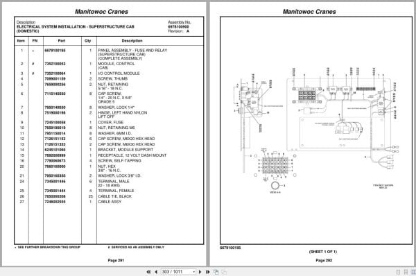 Grove Crane RT540E 231927 Parts Manual 2011 (2)