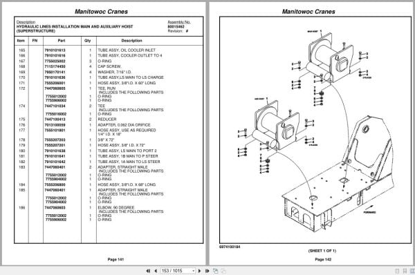 Grove Crane RT540E 231998 Parts Manual 2011 (2)