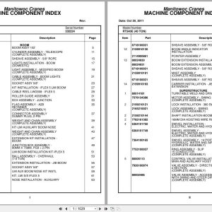 Grove Crane RT540E 232224 Parts Manual 2011 (1)