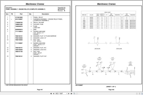 Grove Crane RT540E 232581 Parts Manual 2012 (2)