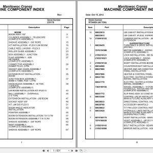 Grove Crane RT540E 233178 Parts Manual 2012 (1)
