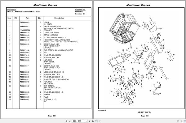 Grove Crane RT540E 233178 Parts Manual 2012 (2)