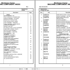 Grove Crane RT540E 233390 Parts Manual 2012 (1)