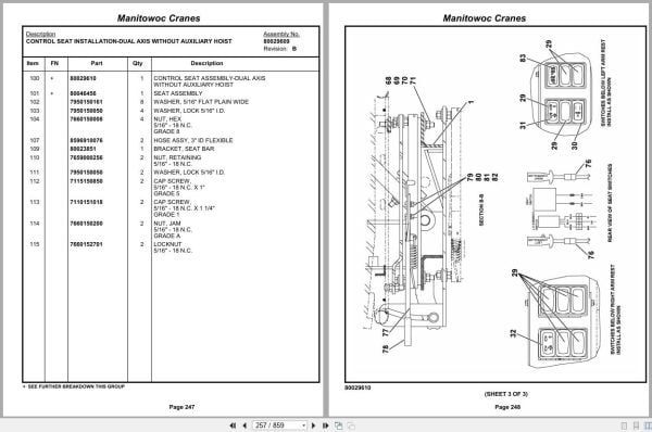 Grove Crane RT540E 233399 Parts Manual 2012 (2)