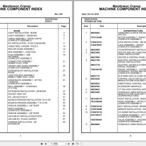 Grove Crane RT540E 233415 Parts Manual 2012 (1)
