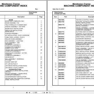 Grove Crane RT540E 233459 Parts Manual 2012 (1)