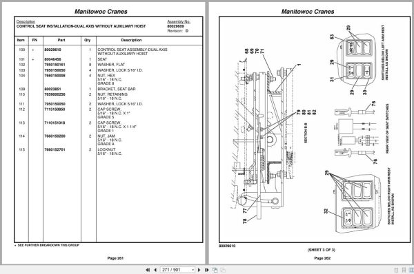 Grove Crane RT540E 233486 Parts Manual 2017 (2)