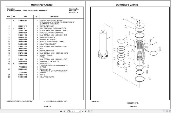 Grove Crane RT540E 233524 Parts Manual 2013 (2)