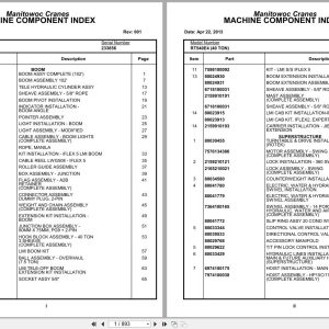 Grove Crane RT540E 233856 Parts Manual 2013 (1)