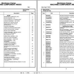 Grove Crane RT540E 235100 Parts Manual 2015 (1)