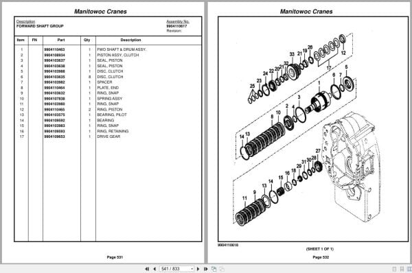 Grove Crane RT540E 235678 Parts Manual 2016 (2)