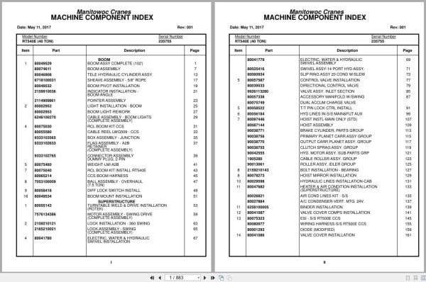 Grove Crane RT540E 235755 Parts Manual 2017 (1)