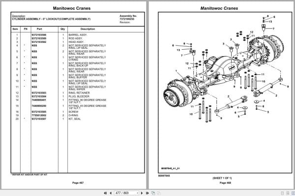 Grove Crane RT540E 236941 Parts Manual 2020 (2)