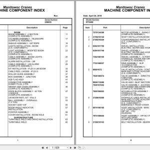 Grove Crane RT540E 258035 Parts Manual 2019 (1)