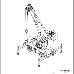 Grove Crane RT550E Spare Parts List 3200767 2013 (1)