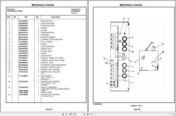 Grove Crane RT58 36875 Parts Manual 2016 (2)