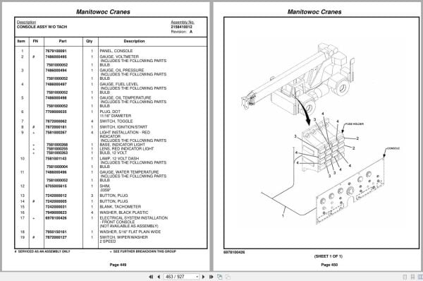 Grove Crane RT58B 222546 Parts Manual 2014 (2)