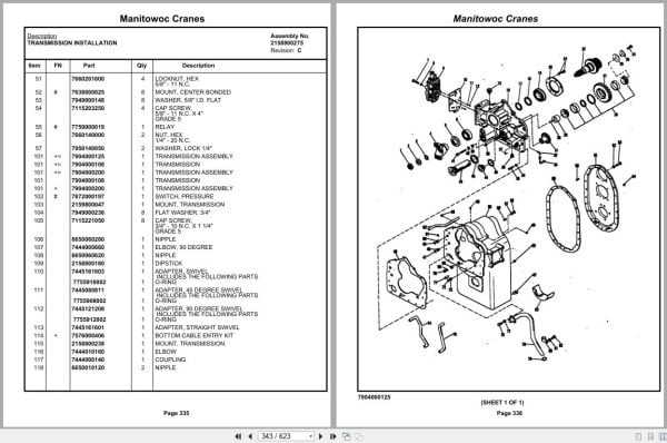 Grove Crane RT58B 51449 Parts Manual 2019 (2)