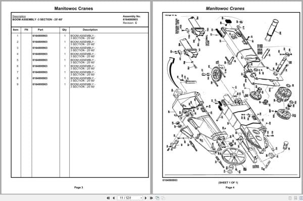Grove Crane RT58B 51463 Parts Manual 2020 (2)