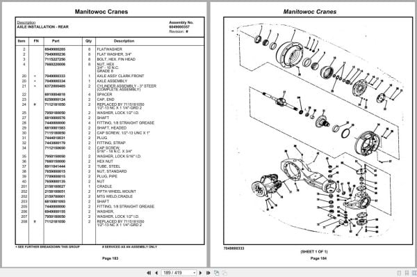 Grove Crane RT58C 42969 Parts Manual 2022 (2)