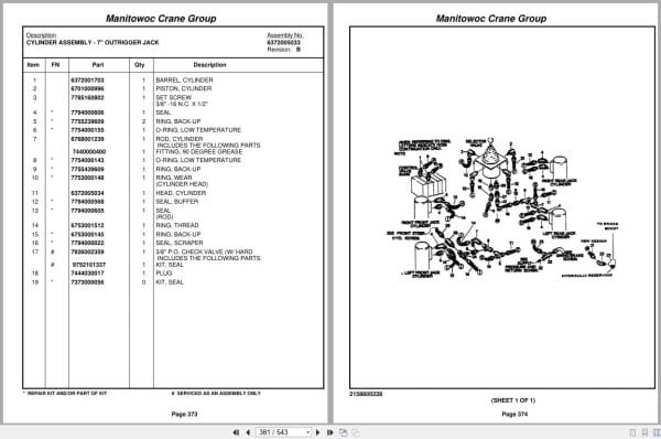 Grove Crane RT58C 47834 Parts Manual 2005 (2)