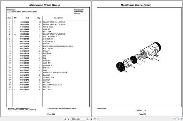 Grove Crane RT58C 72133 Parts Manual 2005 (2)