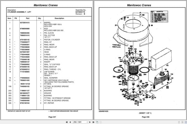 Grove Crane RT58C 72588 Parts Manual 2010 (2)