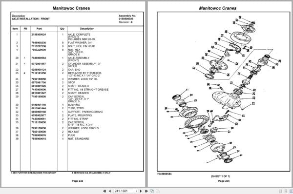 Grove Crane RT58D 72184 Parts Manual 2020 (2)