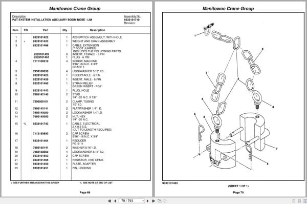 Grove Crane RT58D 73033 Parts Manual 2005 (2)