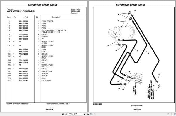 Grove Crane RT58D 74825 Parts Manual 2005 (2)