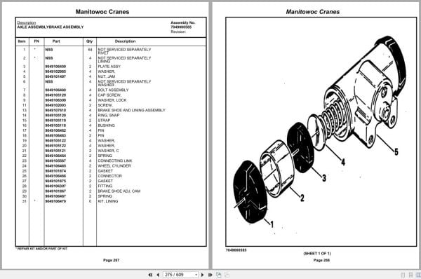 Grove Crane RT58D 75545 Parts Manual 2022 (2)