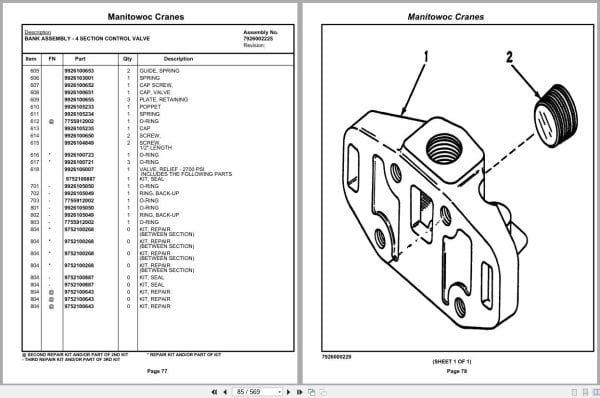 Grove Crane RT58D 76447 Parts Manual 2020 (2)