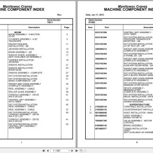 Grove Crane RT58D 79811 Parts Manual 2013 (1)