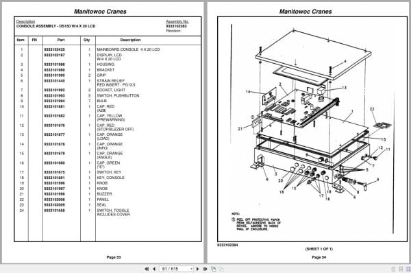 Grove Crane RT58D 82709 Parts Manual 2014 (2)