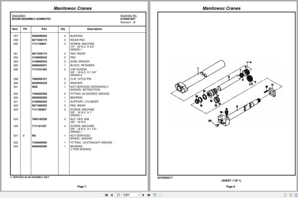Grove Crane RT58D 86259 Parts Manual 2016 (2)
