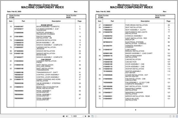 Grove Crane RT58D 86385 Parts Manual 2005 (1)