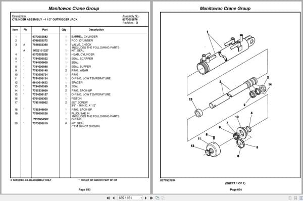 Grove Crane RT600C 78161 Parts Manual 2006 (2)