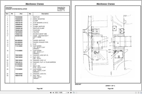 Grove Crane RT600C 79124 Parts Manual 2016 (2)