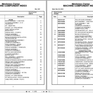 Grove Crane RT600E 226019 Parts Manual 2010 (1)