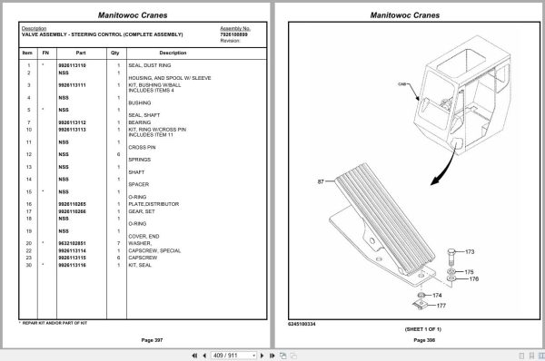 Grove Crane RT600E 229312 Parts Manual 2013 (2)