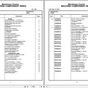 Grove Crane RT60S 18365 Parts Manual 2022 (1)