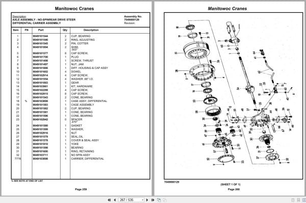 Grove Crane RT60S 31407 Parts Manual 2019 (2)